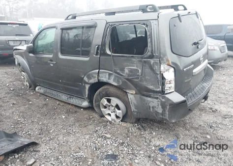 2008 Nissan Pathfinder S from USA, damaged, VIN 5N1AR18UX8C606483